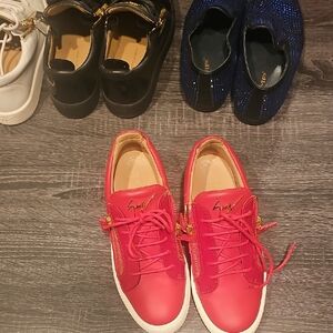Giuseppe Zanotti Red Sneakers